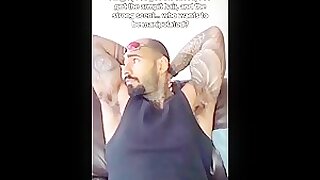 Muscled hairy pits 2