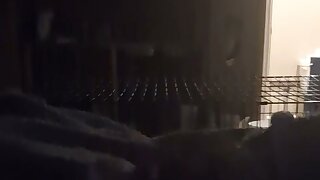 In his bed @ nite