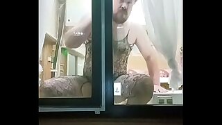 New video&excl; A thick‑ass Russian whore is getting anal fucked right at work&excl;