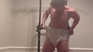 White briefs ... wedgie