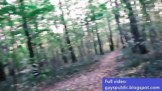 Blowjob and fuck in the park