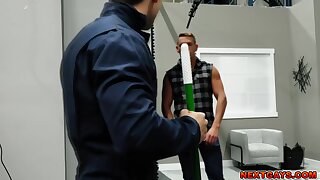 Hot anal fuck session with Andrew Miller and Shane Cook