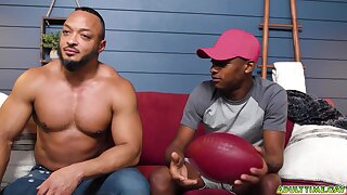 Stepdad rams his stepsons tight hole in every positions